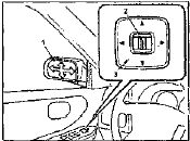 Наружные зеркала, регулируемые электроприводом Автомобили выпуска с 07/97