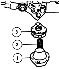 Элементы экономайзера 1 – крышка; 2 – пружина; 3 – диафрагма