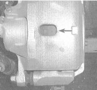 1. Суппорт каждого из тормозных механизмов оборудован двумя колодками (внутренней