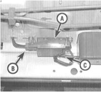 5. Если принимающая решетка в порядке, проверьте состояние электромагнитной катушки
