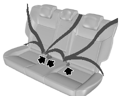 ПРИСТЕГИВАНИЕ РЕМНЕЙ БЕЗОПАСНОСТИ