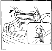 Полка (Хэтчбек) 1 - Полка 2 - Шнур