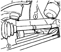 Измерение расстояния до гасителя колебаний 1 – расстояние = 268,0 – 270,0