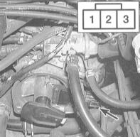 1. Проверьте исправность подачи питания на модуль зажигания. Отсоедините электропроводку