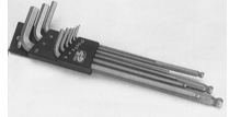 Торцовые шестигранные ключи (ключ для винтов с внутренним шестигранником) в наборе