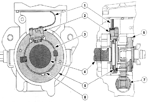 Ротор датчика управляющих импульсов и датчик угла поворота
